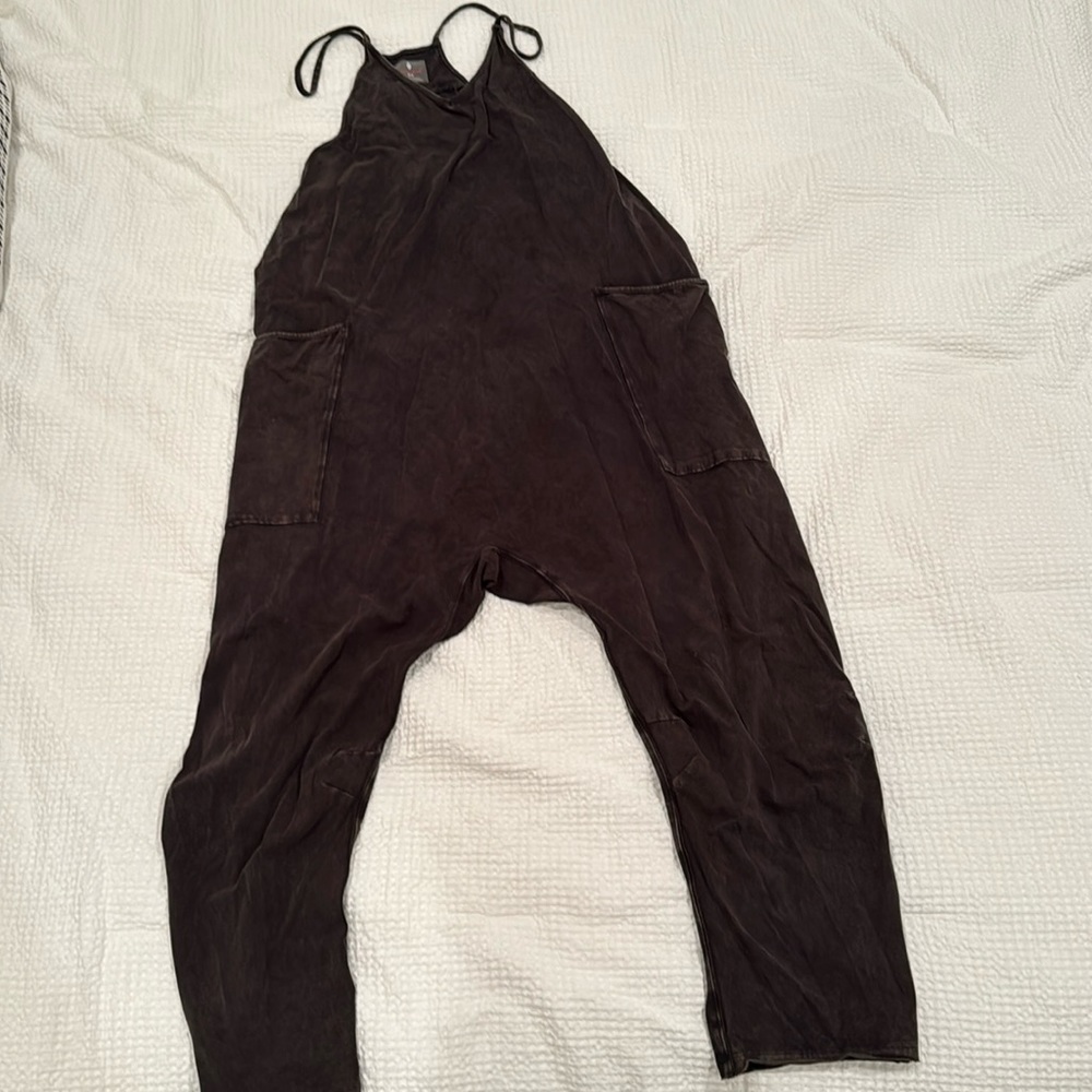 FP Movement Hot Shot Onsie, Size M, Washed Black.